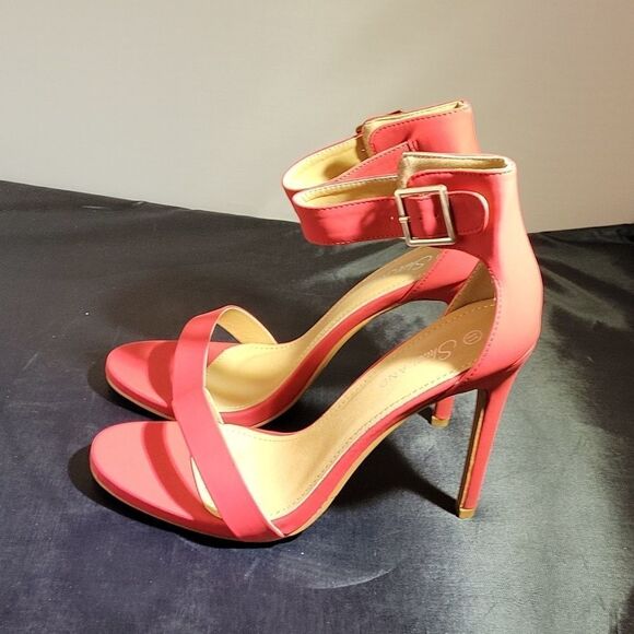 BRAND NEW HERSTYLE WOMEN"S ZOANNA-AM ANKLE STRAP HIGH STILETTOS HEEL SANDAL - Picture 10 of 14